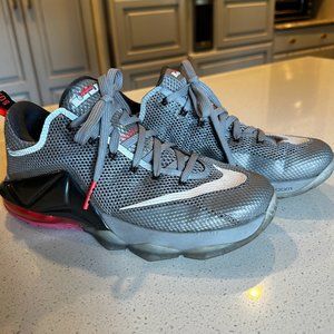 Lebron 12 Low Wolf Grey - Men's 8.5M